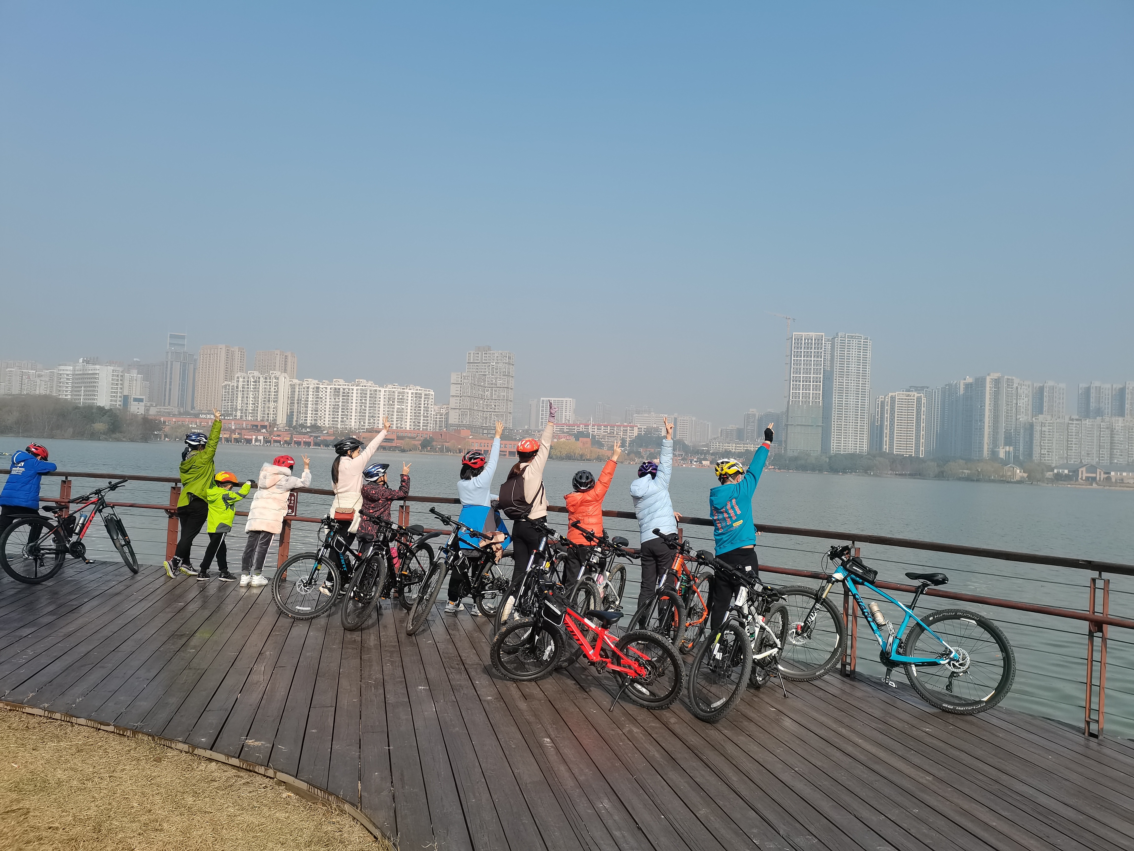 春暖花开好时节亲子骑行赏春光捷安特俱乐部
